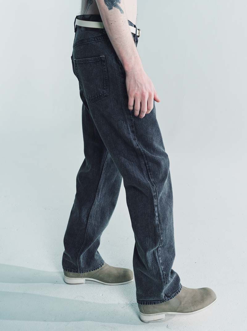 Our Legacy Chain Twill Formal Cut - Overdyed Black | Garmentory