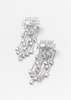 DEPARTMENT Silver And Rhinestone XINDONG Earring - Silver - Thumbnail 6