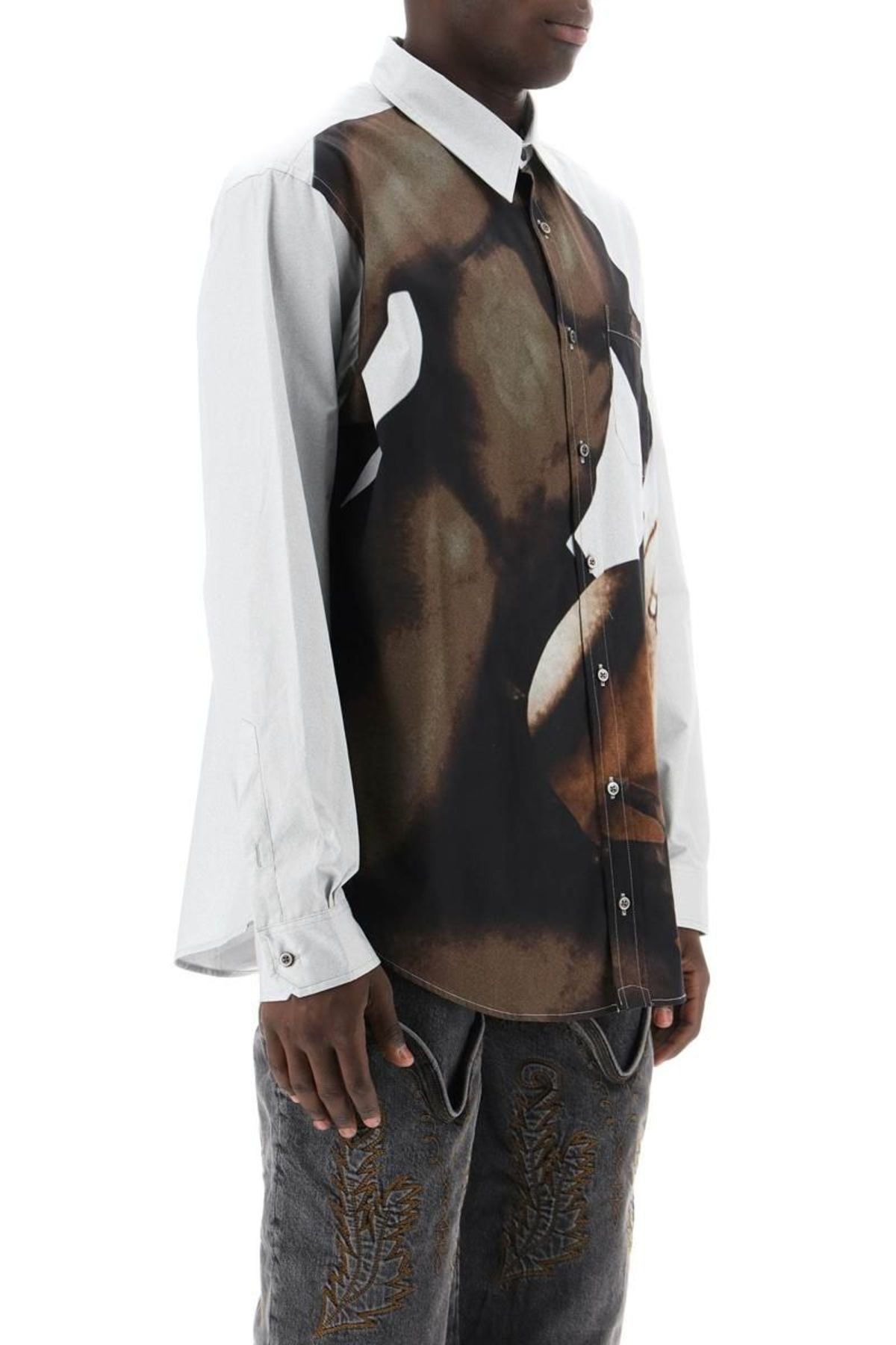 Y project body collage shirt | Garmentory