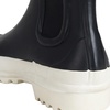 Unisex Stutterheim Chelsea Rainwalker Boot - Black/White Sole - Thumbnail 5