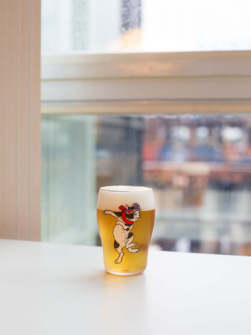 Aderia Edo Neko Cat Craft Beer Glasses - Thumbnail 5