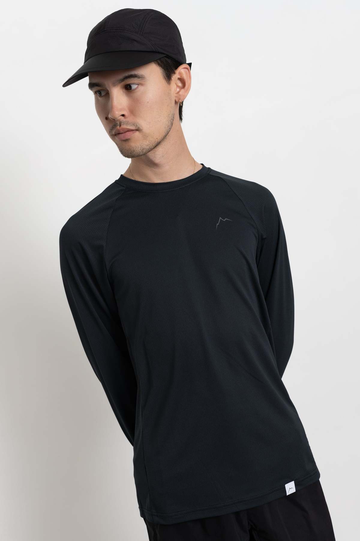 【CAYL】25ss logo air long sleeve women Logo-Air-Long-Sleeve-Black-
