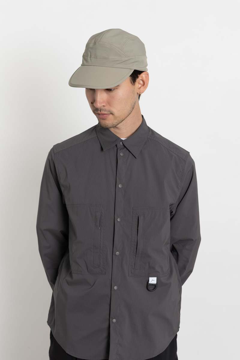 【CAYL】 stretch nylon cap / grey / P0000DRR stretch nylon cap / grey / P0000DRR - CAYL