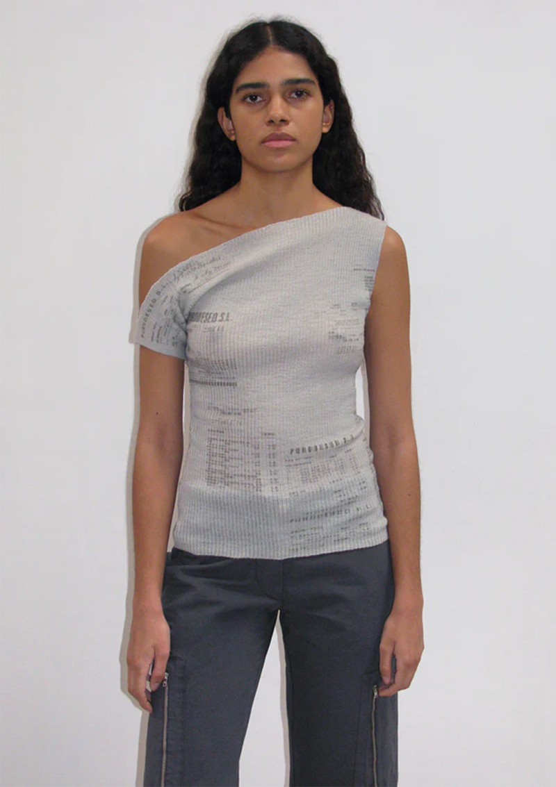Paloma Wool Etna TOP - Grey | Garmentory