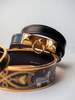Hermès Rivale Double Wrap Bracelet - Black/Gold - Thumbnail 1
