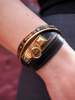 Hermès Rivale Double Wrap Bracelet - Black/Gold - Thumbnail 2