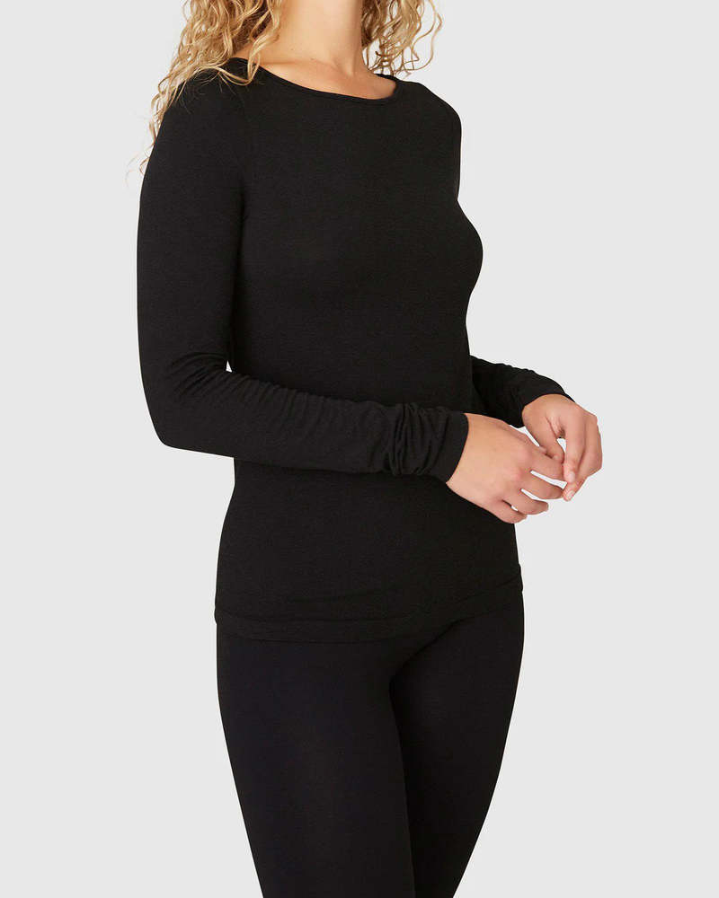 Swedish Stockings Haut Hillevi - Cachemire Noir