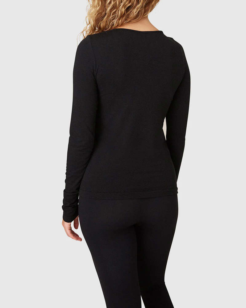 Swedish Stockings Haut Hillevi - Cachemire Noir