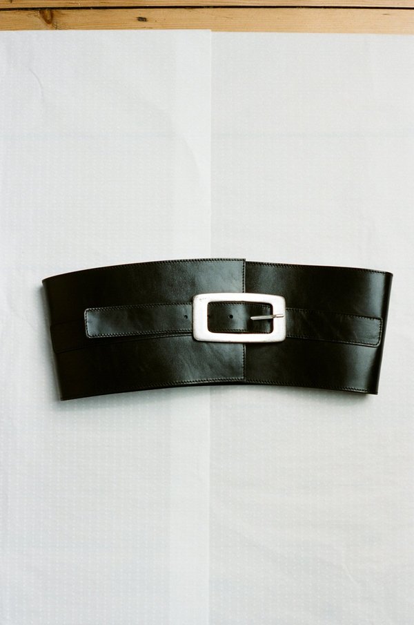 Paloma Wool Romina Belt - Black | Garmentory display picture 3
