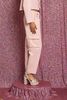 Sister Jane Headline Sequin Cargo Trousers - Pale Pink - Thumbnail 4