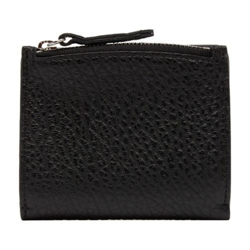 Maison Margiela Leather flap wallet | Garmentory