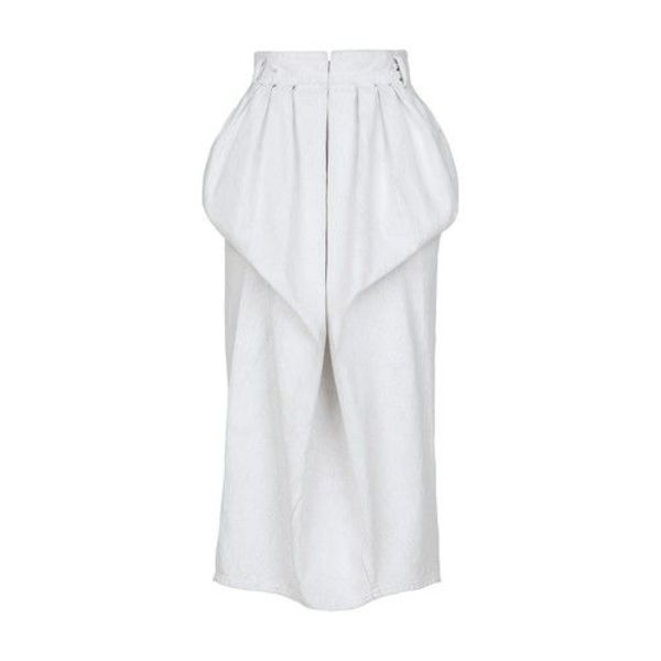 Maison Margiela Denim Gathered skirt | Garmentory