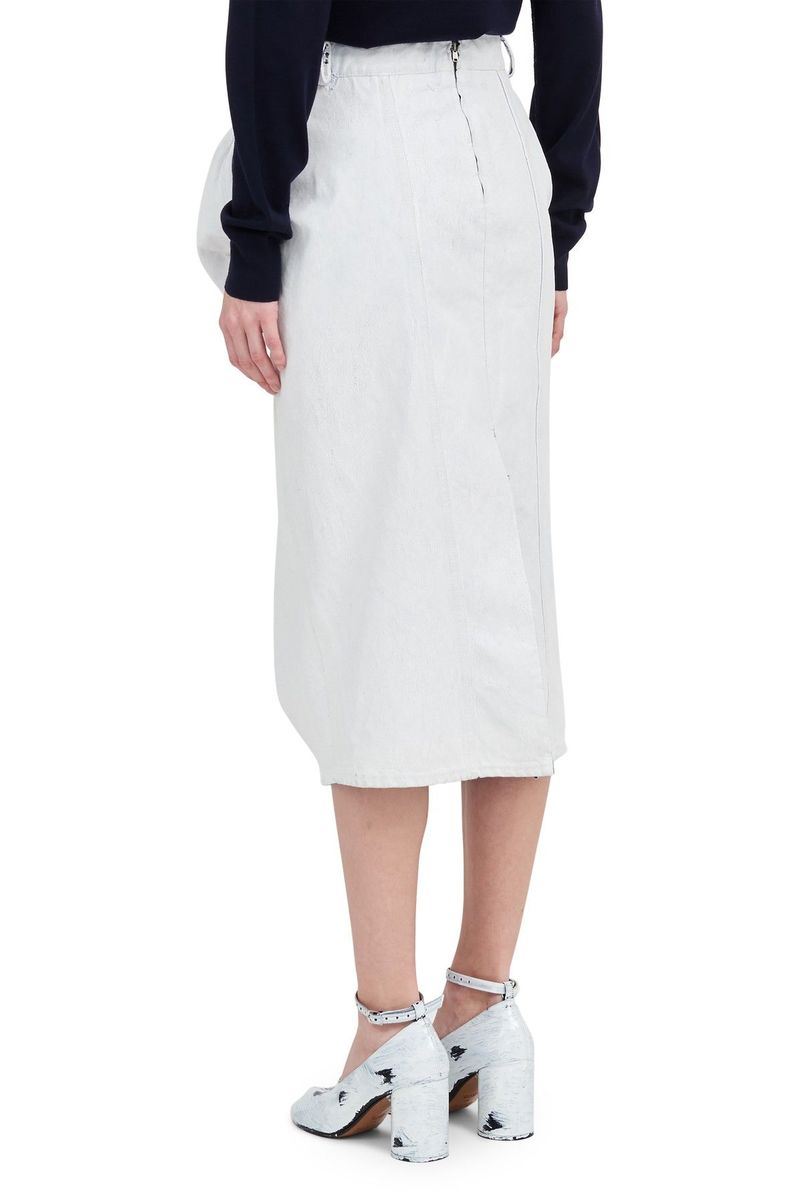 Maison Margiela Denim Gathered skirt | Garmentory