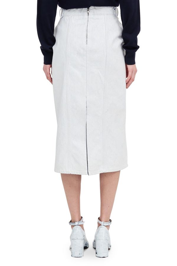 Maison Margiela Denim Gathered skirt | Garmentory