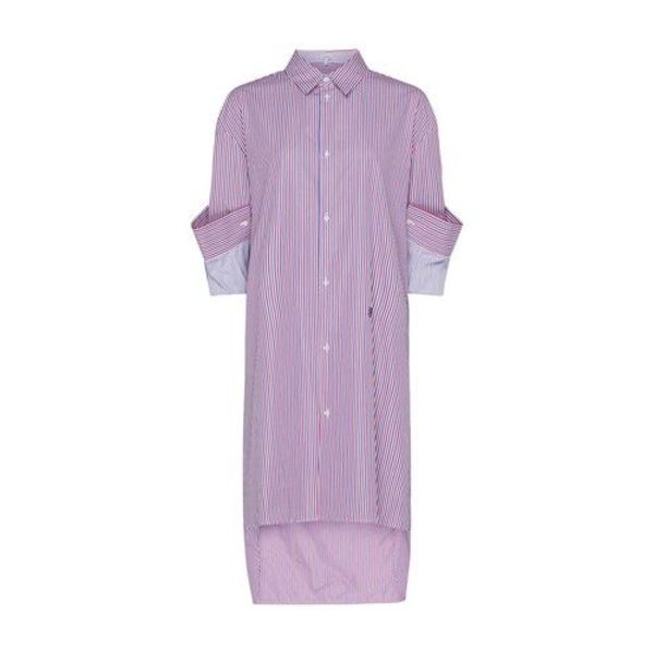 loewe striped shirt dress Turn up striped shirt dress