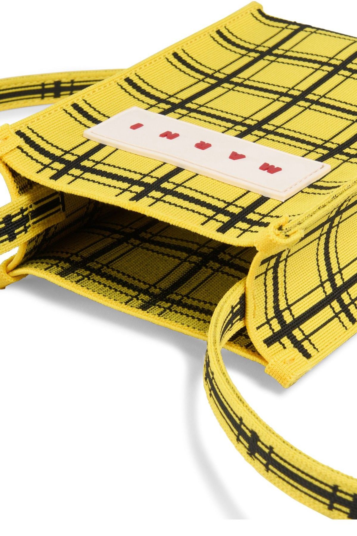 MARNI◆ミニジャガードショルダーバッグ◆Yellow アウトレット】MARNI マルニ ショルダーバッグ/ミニバッグ/MINI