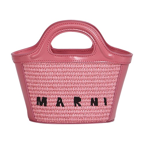 新品未使用　MARNI ミニ Tropicalia バッグ ピンク MARNI - MARNI ピンク ミニ Tropicalia バッグの通販 by