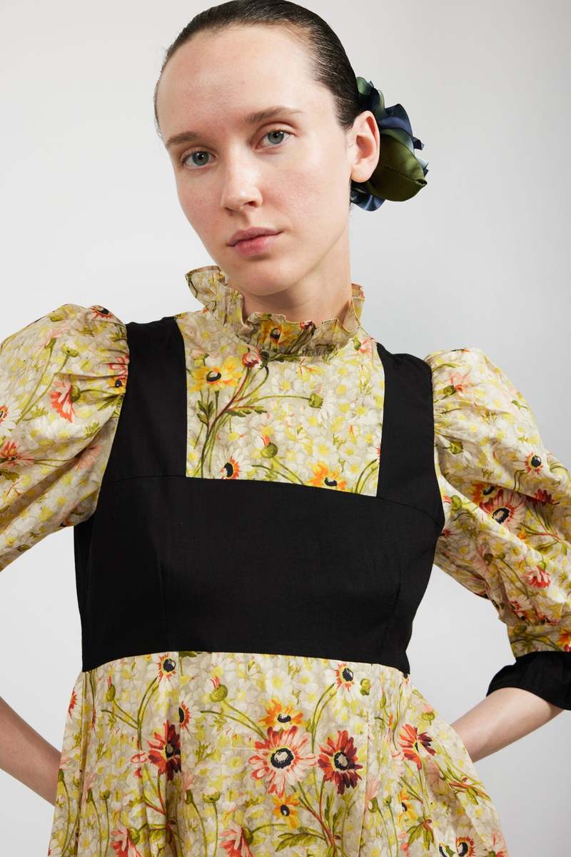 BATSHEVA Mini Ruthin Dress - Witton Floral BATSHEVA Mini Ruthin Dress - Witton Floral