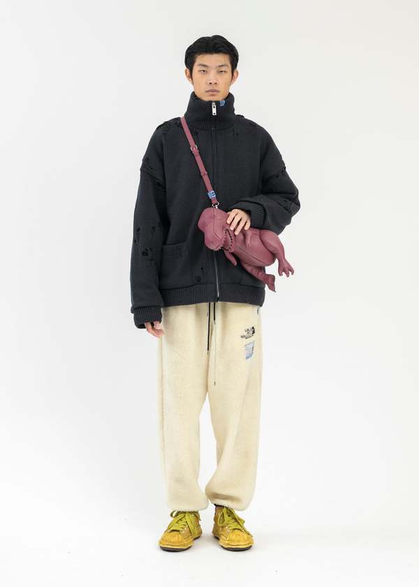 Gypsohila Tailor Cardigan Black 新品タグ付き Thompson Intarsia Cardigan | Greylin Collection | Greylin