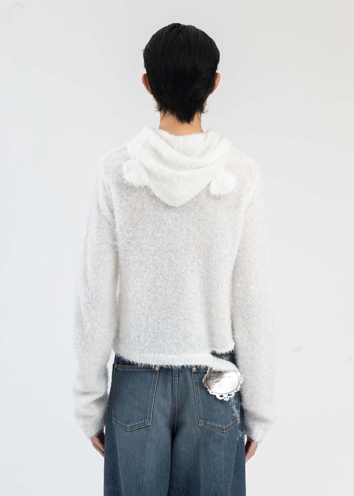 MASU ANIMAL JACK HOODIE(WHITE) サイズ46 MASU(エムエーエスユー)のANIMAL JACK HOODIE WHITEの通販