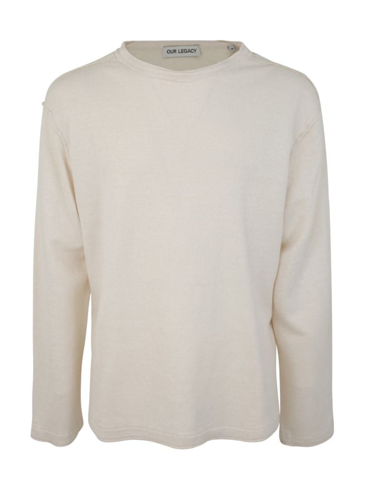 Our Legacy INVERTED SWEATSHIRT CLOTHING - White | Garmentory