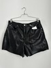 FRAME Denim Le Super High Leather Short - Thumbnail 2