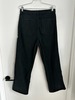 Ozma Cotton Twill Straight Leg Pant - Black - Thumbnail 2