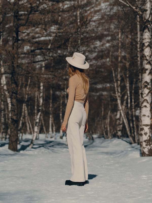 Van Palma Le Jade Off-White Hat Van Palma Jade Hat - Off White | Garmentory main image 2