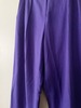 Vintage Raw Silk Trouser - Violet - Thumbnail 3