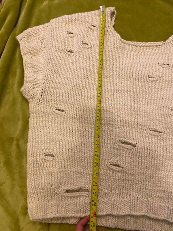 Wabi Handknit vest