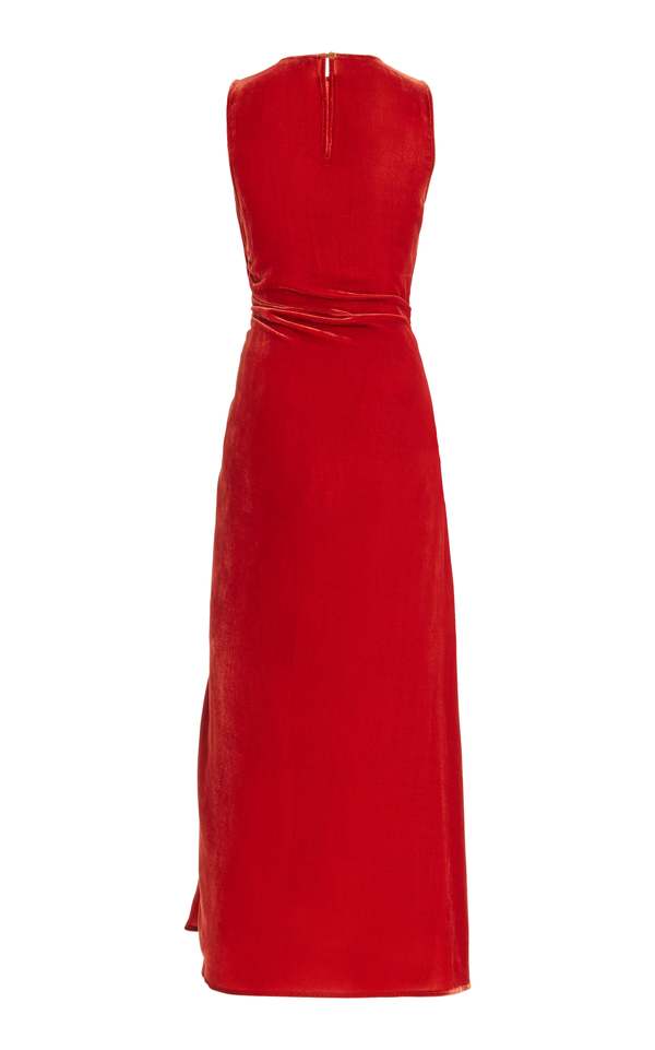 Ulla Johnson Cornelia Dress - Carnelian Red | Garmentory