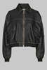 Oval Square ROCKER LEATHER BOMBER - VINTAGE BLACK - Thumbnail 17