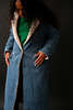Still Here New York SHERPA DIMES COAT - CLASSIC BLUE - Thumbnail 4