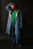 Still Here New York SHERPA DIMES COAT - CLASSIC BLUE - Thumbnail 7