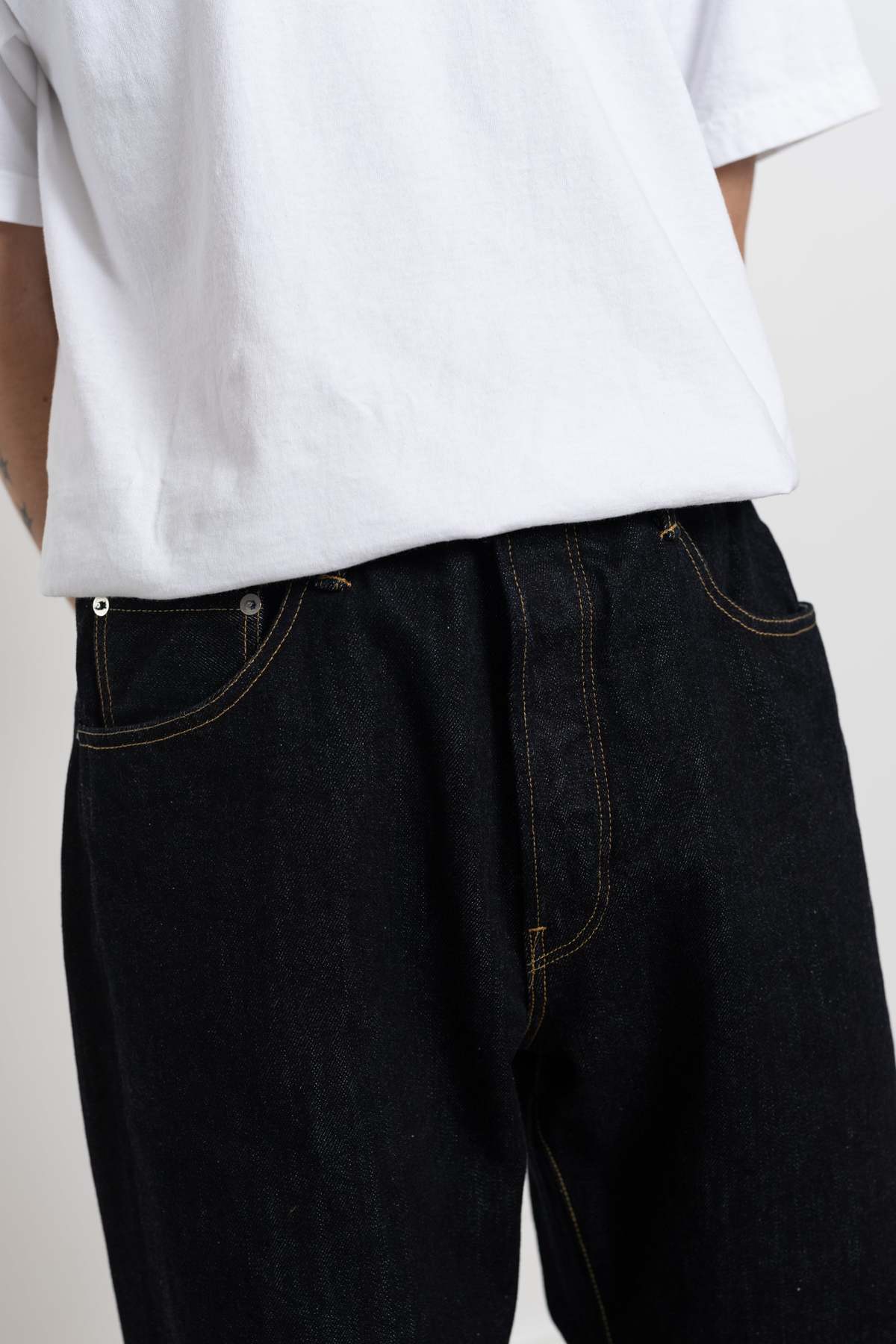 HATSKI Wide Tapered Selvedge Denim - One Wash - Image 6 of 6