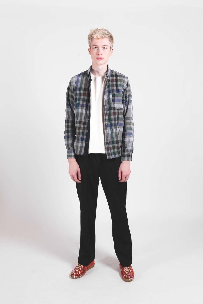 【SCENERITY】Sucker check shirt Sacai Sucker Check Shirt | Garmentory