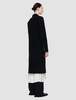 Joseph Chichester Wool Coat - Black - Thumbnail 3