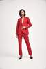 Lindsay Nicholas New York Elizabeth Trouser - Classic Red - Thumbnail 4