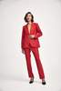 Lindsay Nicholas New York Elizabeth Trouser - Classic Red - Thumbnail 7