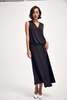 Lindsay Nicholas New York Romeo Recycled Poly Blouson Dress - Black - Thumbnail 6