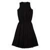 Lindsay Nicholas New York Romeo Recycled Poly Blouson Dress - Black - Thumbnail 7