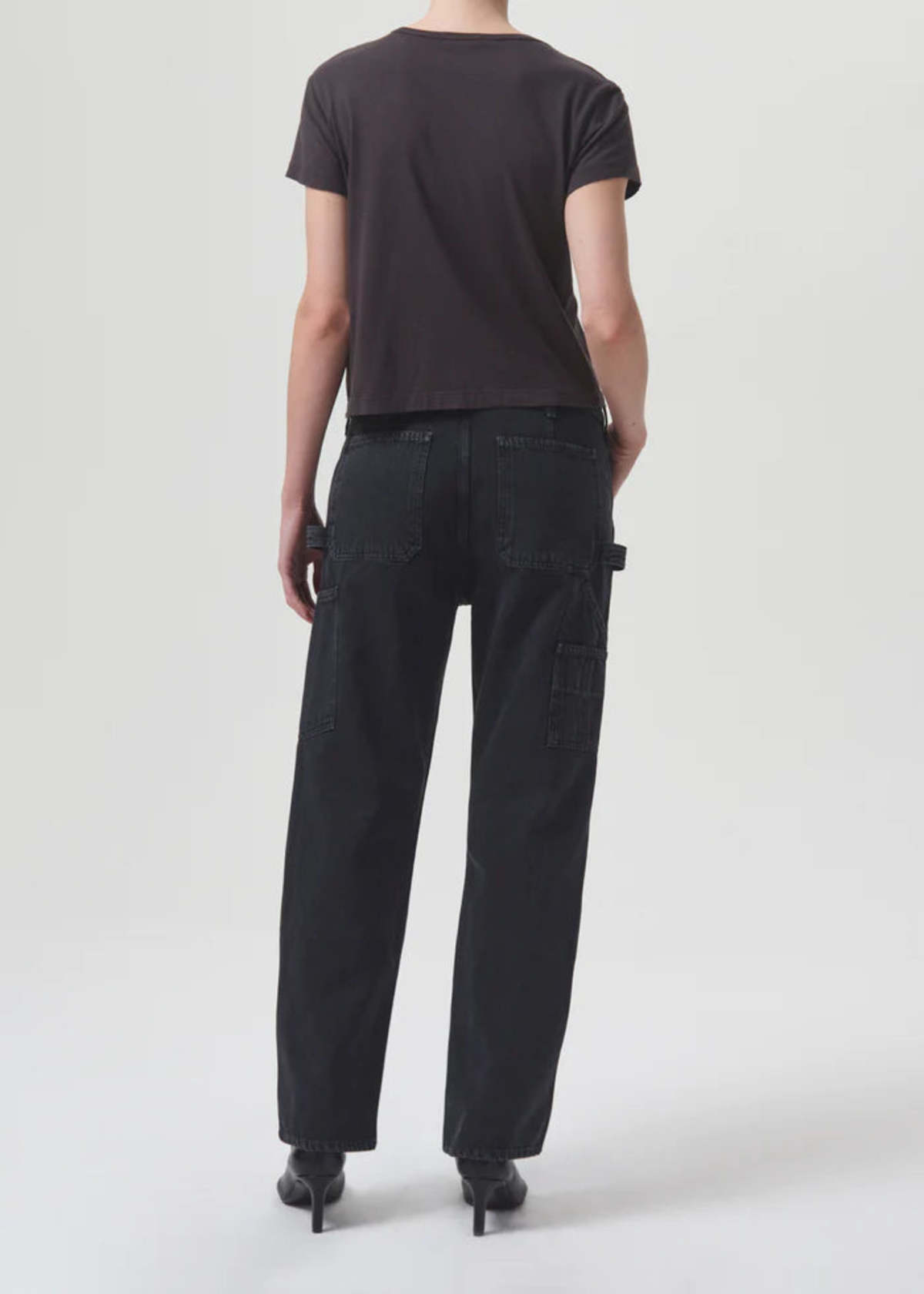 AGOLDE Rami Carpenter - Black - Image 2 of 3