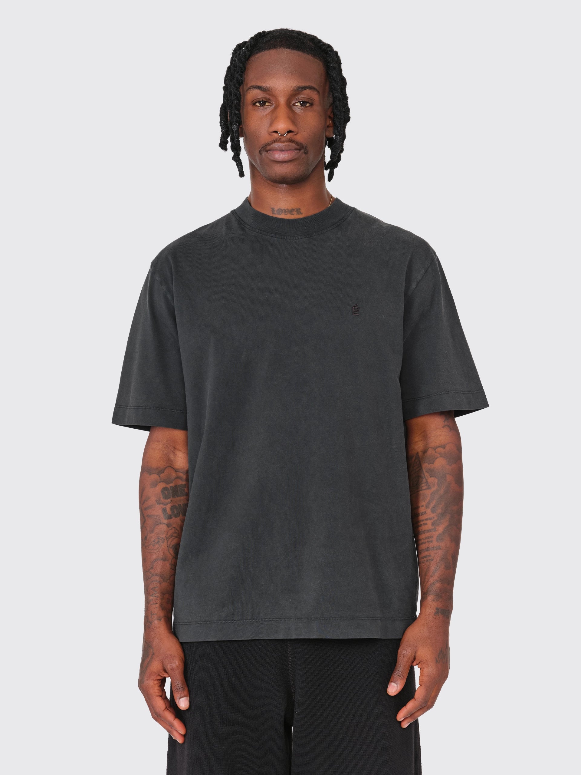 Tシャツ・カットソー ETUDES Men T Shirts E25MMTSH10399BLACK Black Études Studio - CLASSIC T-SHIRT É | Études Studio |Official
