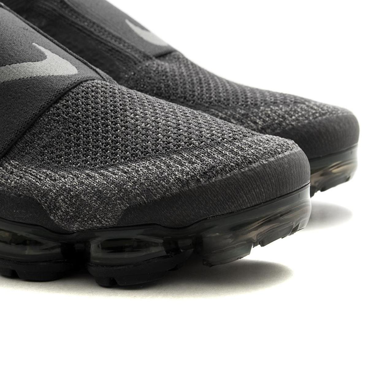 Nike Air Vapormax Moc Midnight Fog Black Grey Mens 10.5 Rare AH3397-013 Nike Air Vapormax Flyknit Moc Midnight Fog Grey -[AH3397 013  main image 3