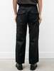 Polyploid Wool Cargo Tuck Pants B - Black - Thumbnail 4