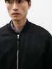 Polyploid Wool Flight Jacket C - Black  - Thumbnail 5