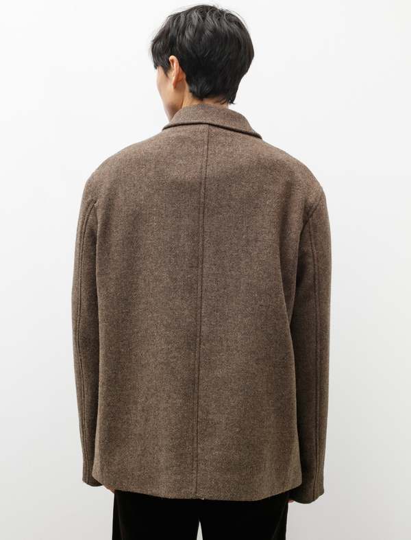 Margaret Howell Patch Pocket Jacket - Harris Tweed Fawn | Garmentory
