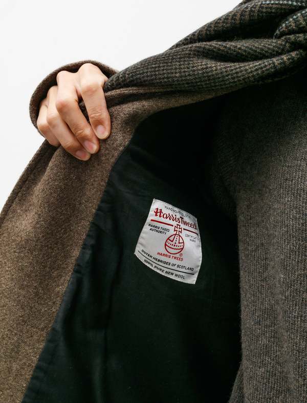 美品【MARGARET HOWELL】 HARRIS TWEED BLOUSON Harris Tweed School Trench – La Garçonne