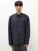 Polyploid Shirt Jacket C - Navy - Thumbnail 1