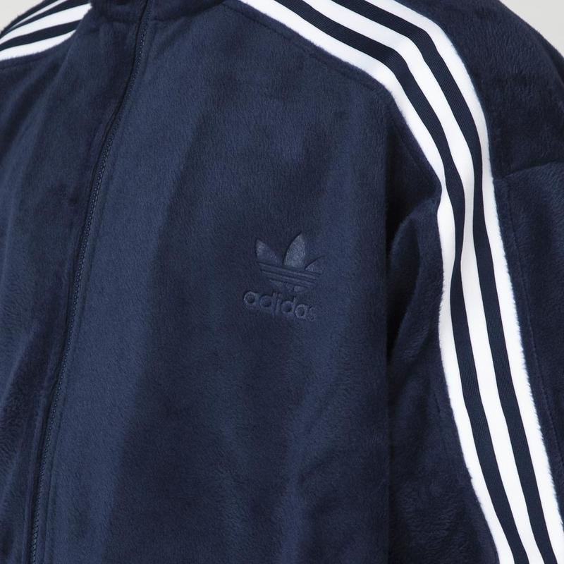ジャケット・アウター Adidas BECKENBAUER Velour TRACK TOP Navy s-l400.jpg